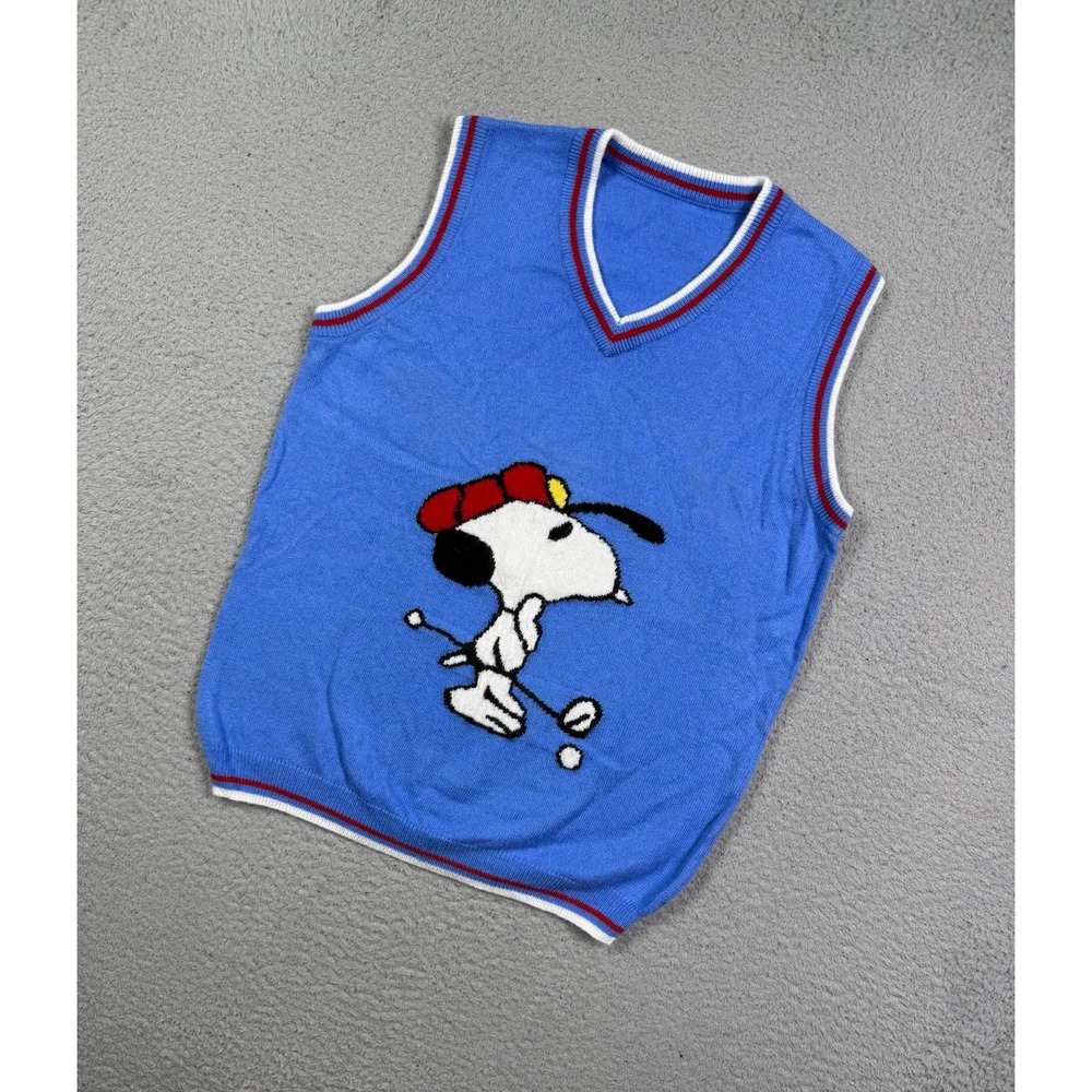 Kids vintage snoopy peanuts‎ sweater vest